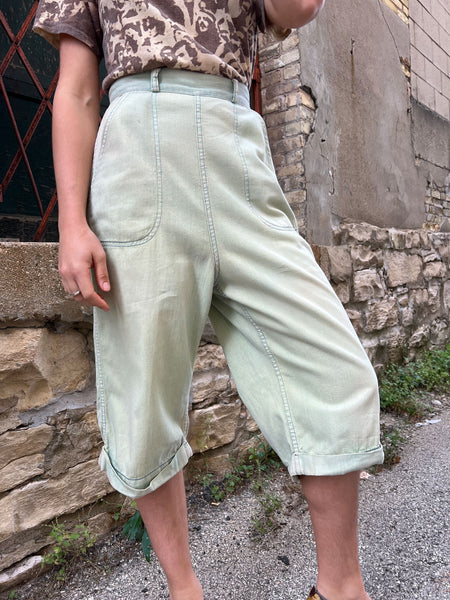 Vintage 1940's Capri Pants