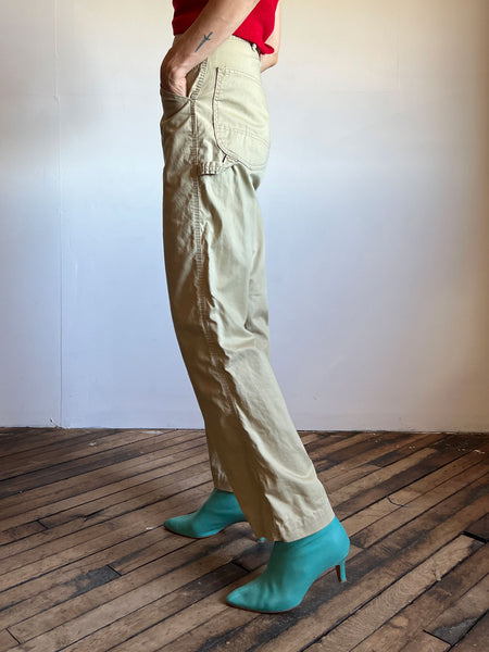 Vintage 1970's Lee Brand Carpenter Pants