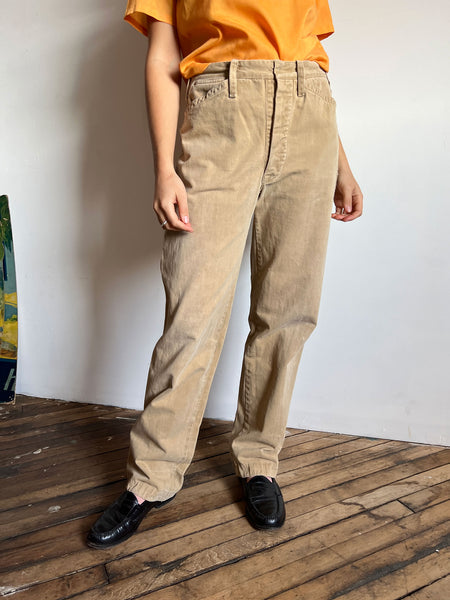 Antique - Early Vintage Button Fly Khakis