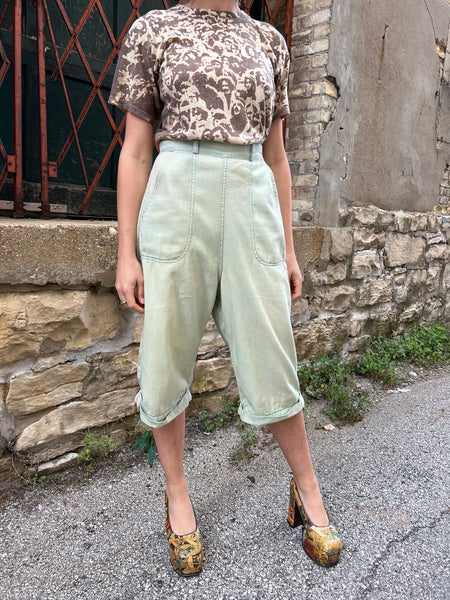 Vintage 1940's Capri Pants