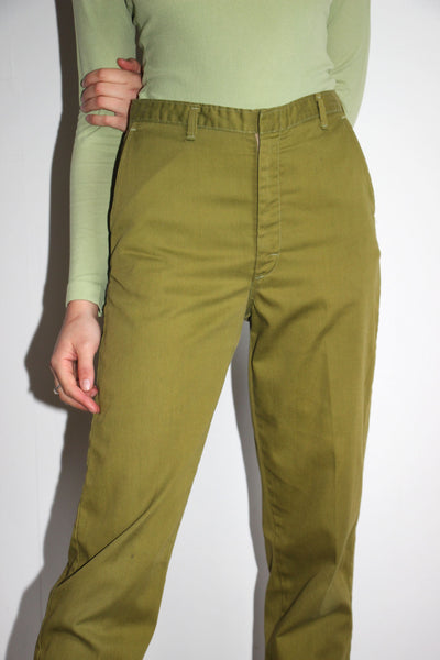 Vintage 1960's Green Pants