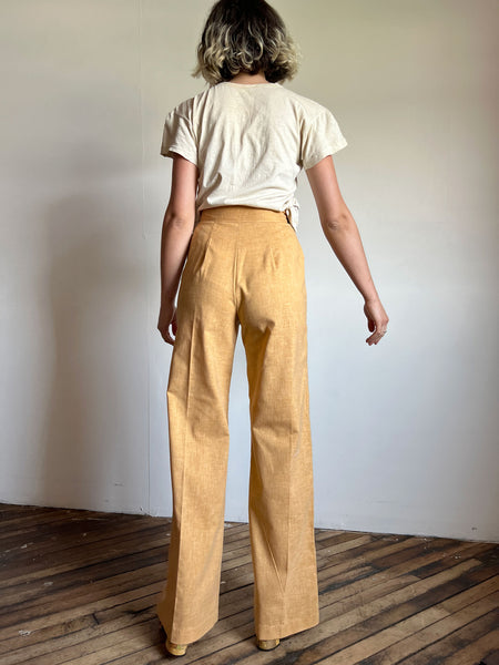Vintage 1970's High Waist Pants