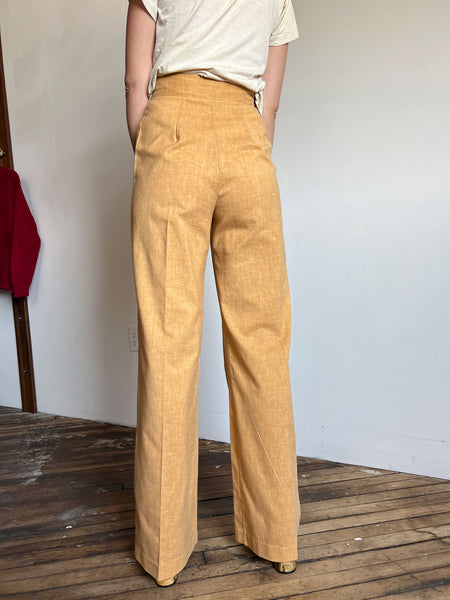 Vintage 1970's High Waist Pants