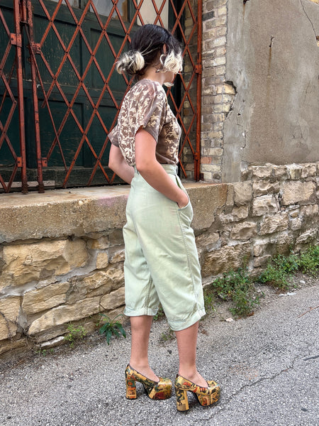 Vintage 1940's Capri Pants