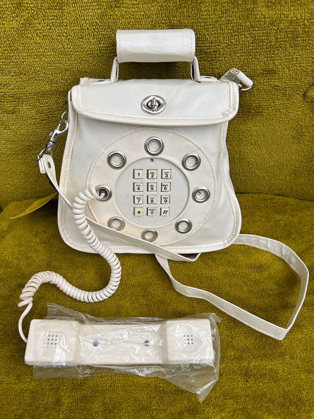 Rare 1960's - 1970's Dead-Stock Phone Bag by Dallas Handbags