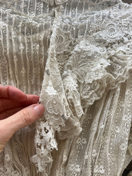 Antique Late 1800's Ruffled Bodice