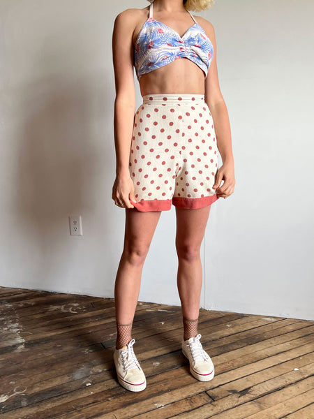 Vintage 1930's - 1940's Polka Dot Shorts