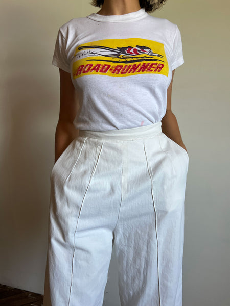 Vintage 1930's - 1940's White Pants