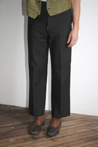 Early Vintage 1920's Grey Wool Slacks