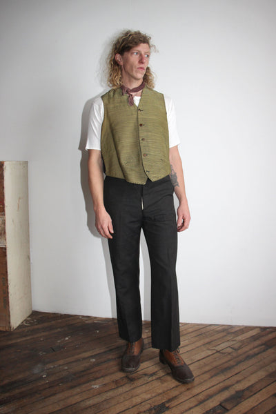 Early Vintage 1920's Grey Wool Slacks