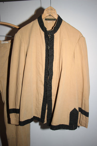 Late 1800's Buckle Back Jacket and Pants Set