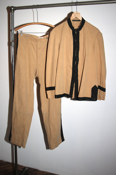 Late 1800's Buckle Back Jacket and Pants Set