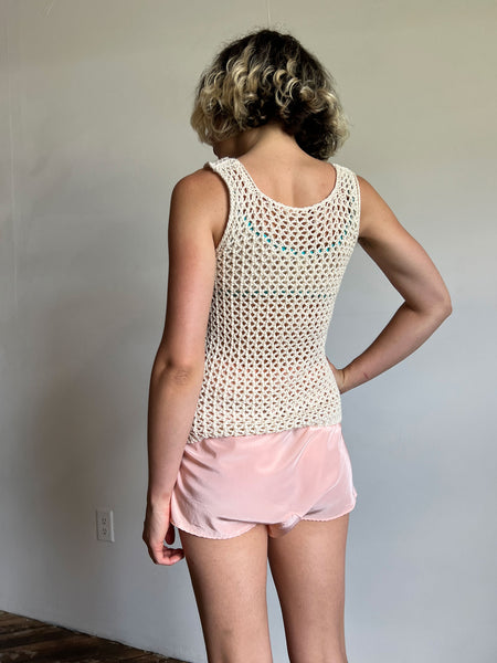Vintage 1940's Women's Silk Tap Shorts, Lingerie