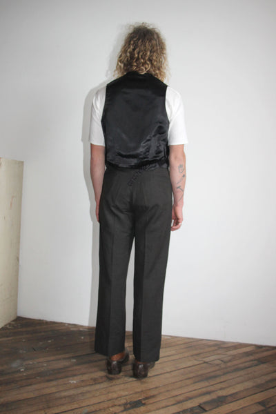 Early Vintage 1920's Grey Wool Slacks