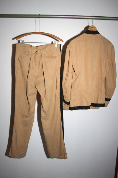 Late 1800's Buckle Back Jacket and Pants Set