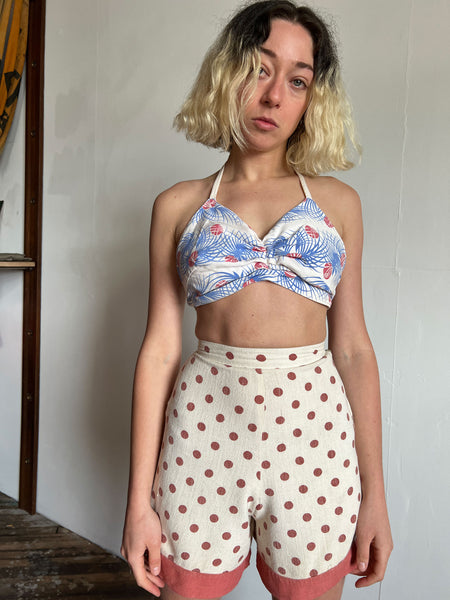 Vintage 1930's - 1940's Polka Dot Shorts