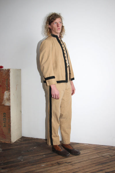 Late 1800's Buckle Back Jacket and Pants Set