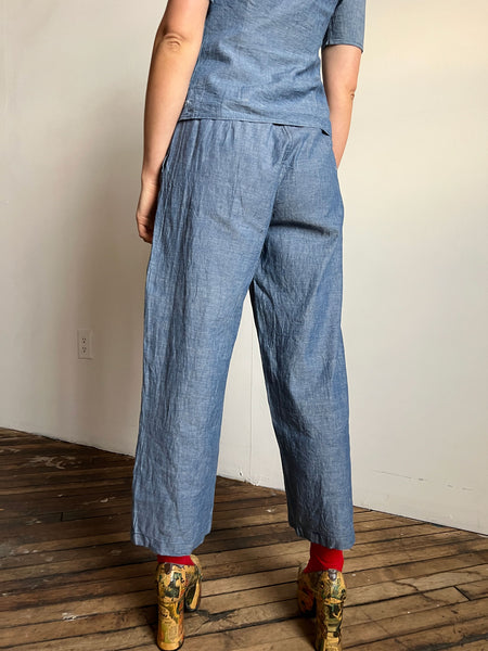 Vintage 1940's Women's Sportswear Set, Blouse and Pants 'Hollywood Styles'