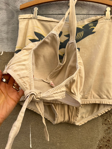 Vintage 1930's Catalina Shark Bathing Suit