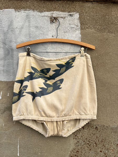 Vintage 1930's Catalina Shark Bathing Suit