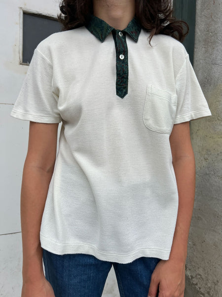 Vintage 1960's Jantzen Button Up Polo Shirt