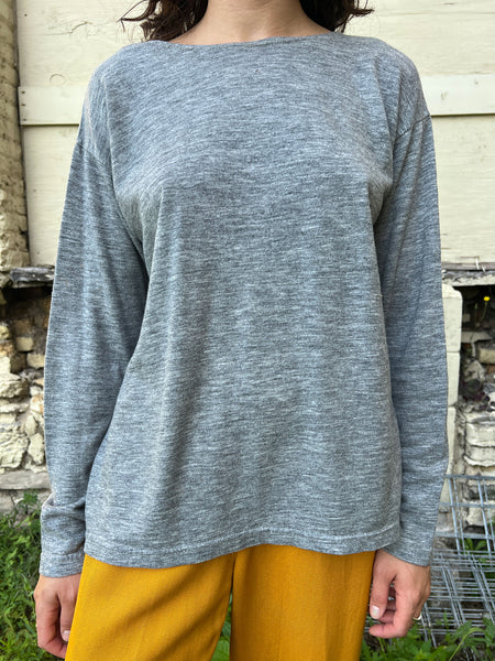 Vintage 1960's Grey Long Sleeve Shirt