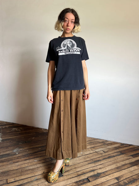 Vintage 1970's Wisconsin Radio T-Shirt
