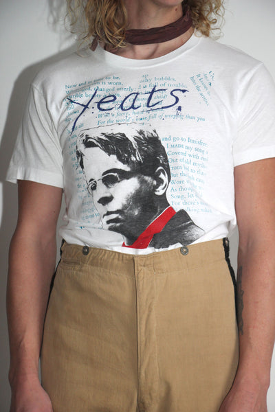 Vintage William Butler Yeats Poet T-Shirt