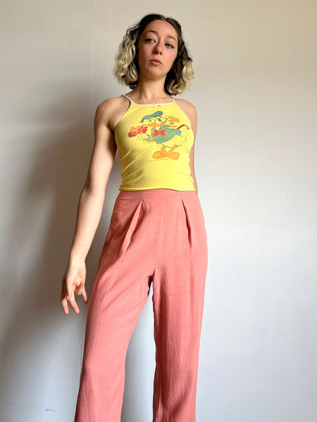 Vintage 1970's Donald Duck Tank Top