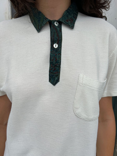 Vintage 1960's Jantzen Button Up Polo Shirt