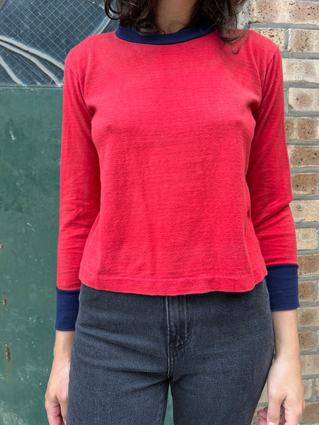Vintage 1960's Long Sleeve Cotton Shirt