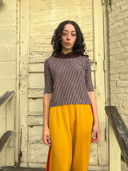 Vintage 1950's Cotton Striped Shirt