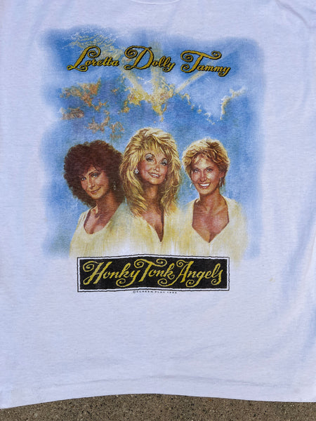 Vintage 1990's Honky Tonk Women T Shirt, XXL, Dolly Parton Tee