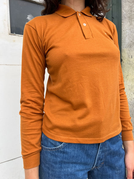 Vintage 1960's Penguin Long Sleeved Polo Shirt