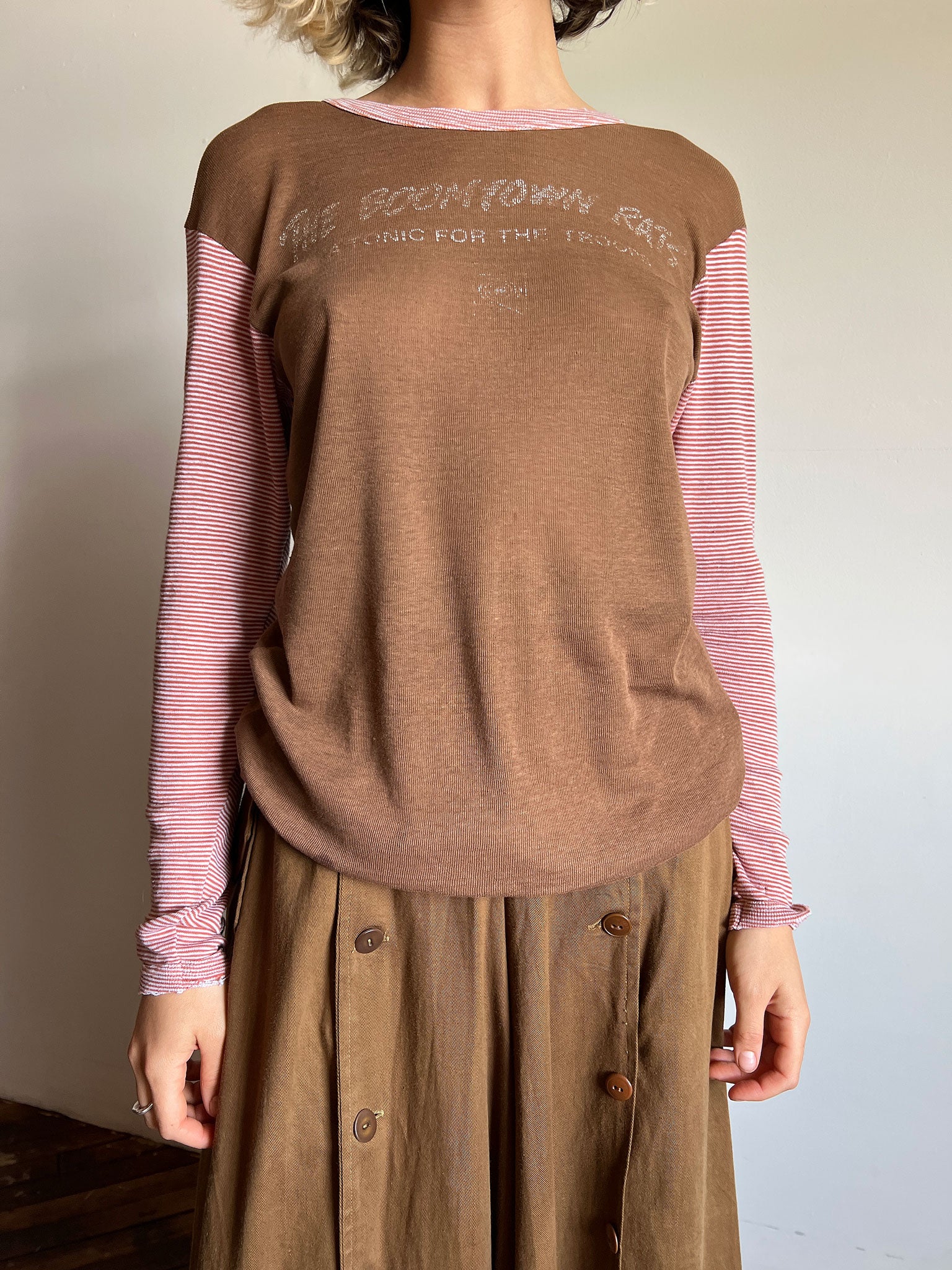 Vintage 1970's Punk/ New Wave Boomtown Rats Ringer Shirt