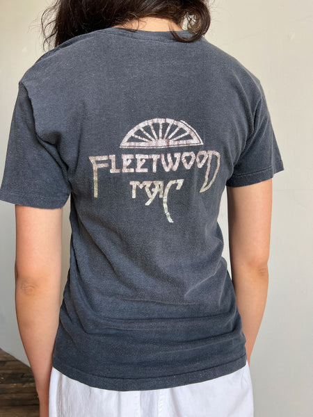 Vintage 1970's Glittery Fleetwood Mac T Shirt Tee