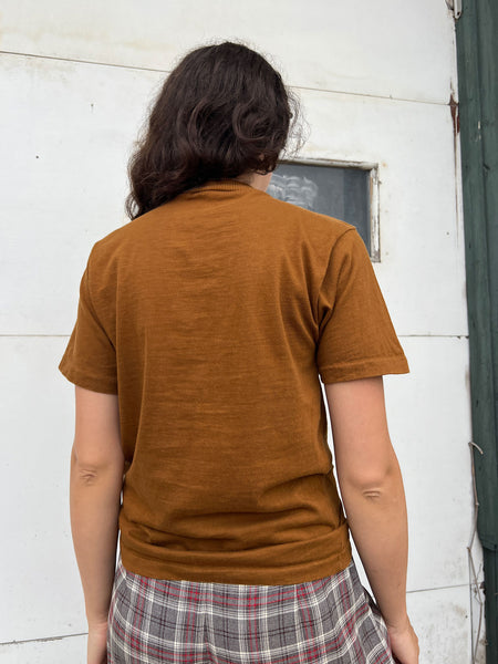 Vintage 1960's Cotton Turtleneck Short Sleeve Shirt