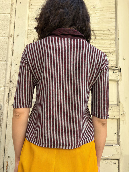 Vintage 1950's Cotton Striped Shirt