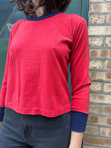 Vintage 1960's Long Sleeve Cotton Shirt
