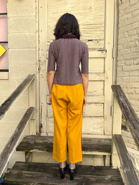Vintage 1950's Cotton Striped Shirt