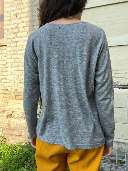 Vintage 1960's Grey Long Sleeve Shirt