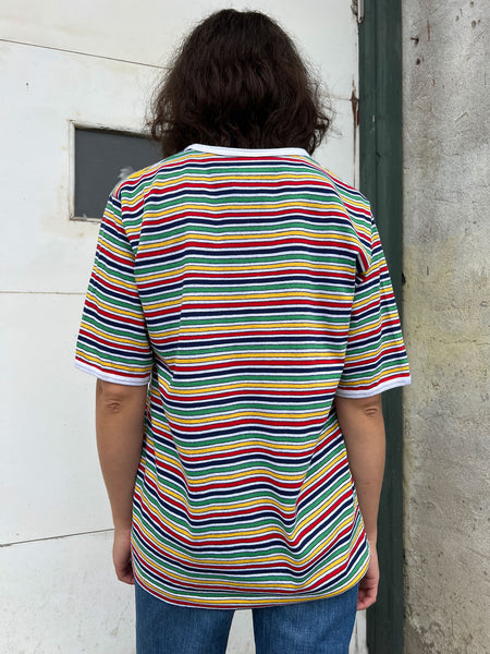 Vintage 1960's Munsingwear Striped Cotton T-Shirt