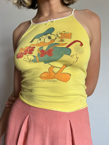 Vintage 1970's Donald Duck Tank Top