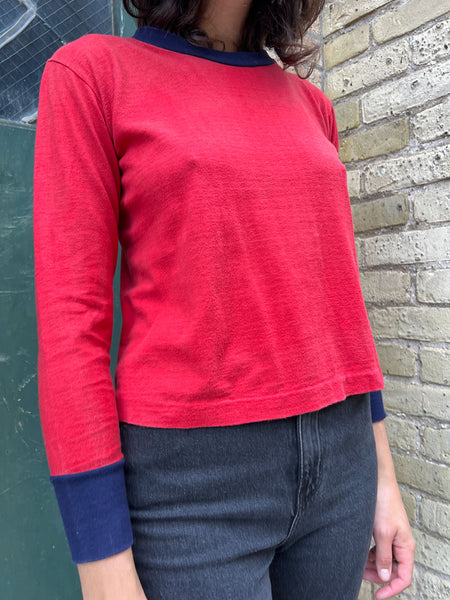 Vintage 1960's Long Sleeve Cotton Shirt