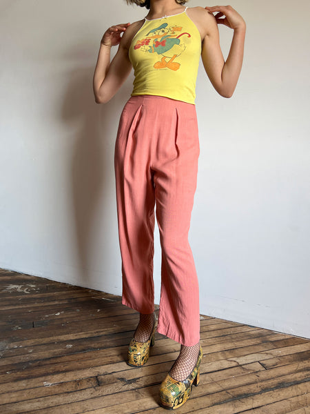 Vintage 1970's Donald Duck Tank Top