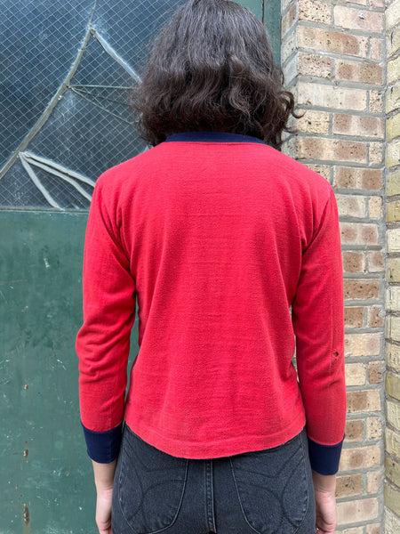 Vintage 1960's Long Sleeve Cotton Shirt