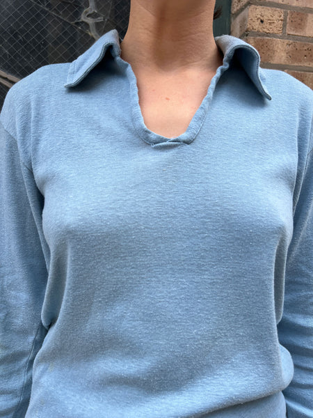 Vintage 1970's Sunrise Cotton Long Sleeve Shirt