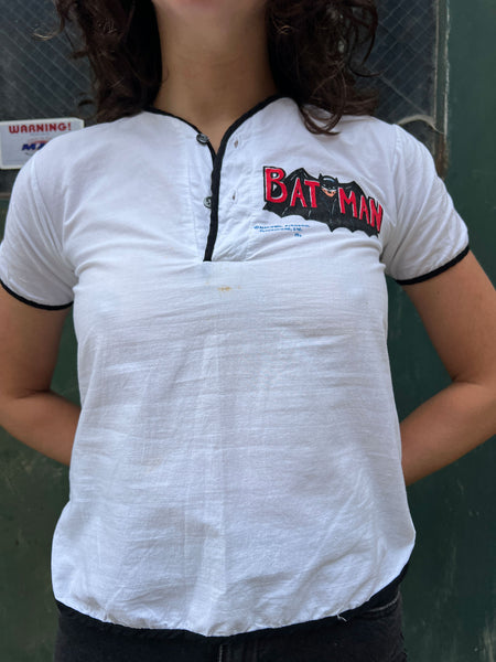 Vintage Early 1960's Batman Button Down