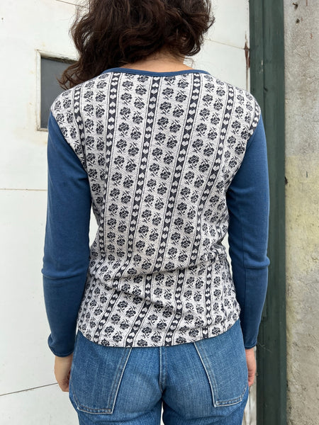 Vintage 1960's - 70's Heart Break Long Sleeved Shirt