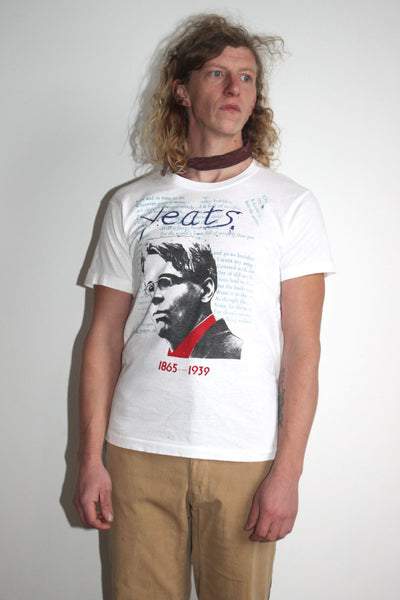 Vintage William Butler Yeats Poet T-Shirt